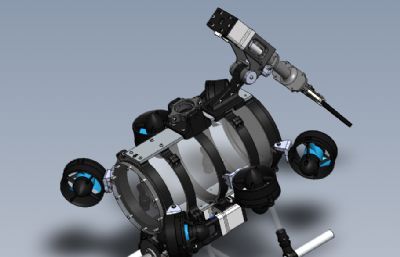 带夹具的极限下潜遥控潜水器
