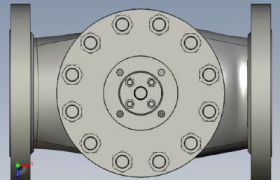 DN200 CL300调节阀阀体