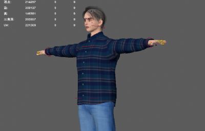 帅哥 城市男青年休闲服装  城市男青年