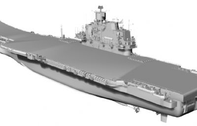 俄罗斯海军库兹涅佐夫海军元帅级航空母舰（精模）