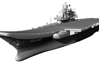 俄罗斯海军库兹涅佐夫海军元帅级航空母舰（精模）