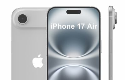 iPhone 17 series 高精度三维模型