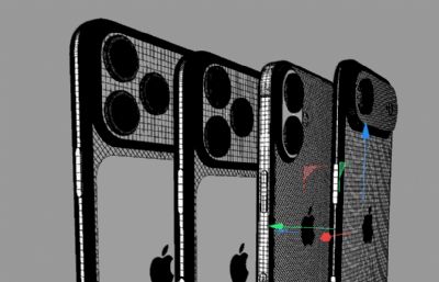 iPhone 17 series 高精度三维模型