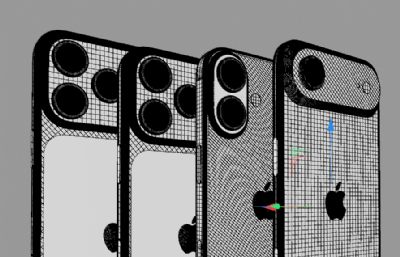 iPhone 17 series 高精度三维模型