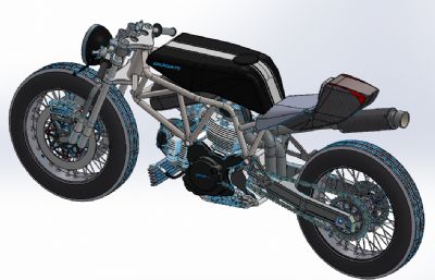 BOBBER摩托车模型