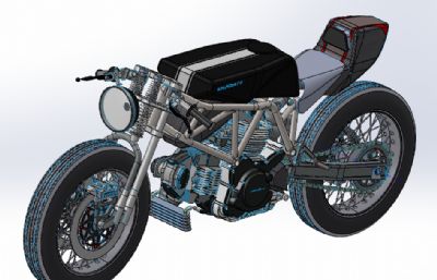 BOBBER摩托车模型