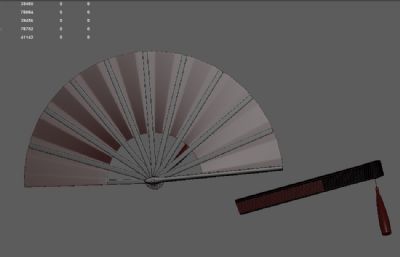 扇子 纸扇 折扇子