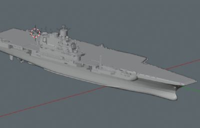 前苏联海军1143.5型重型载机巡洋舰（弹射版库兹涅佐夫号精模）