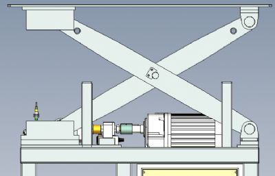 电机驱动剪叉升降机