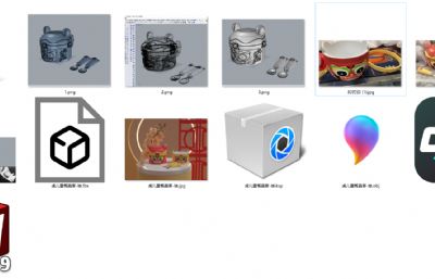 文创儿童餐具-布偶虎民俗文创设计