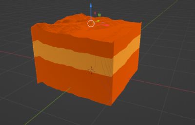地下水 地质结构分层三维模型