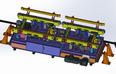 带链条机RGV运输小车