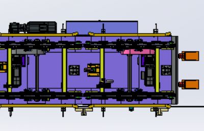 带链条机RGV运输小车