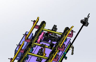 带链条机RGV运输小车