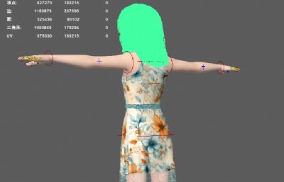 漂亮时装美女 礼服连衣裙 女模特