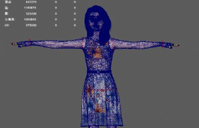 漂亮时装美女 礼服连衣裙 女模特