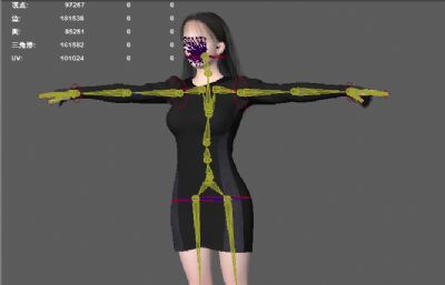 漂亮连衣裙女孩 时尚女人 年轻城市女青年