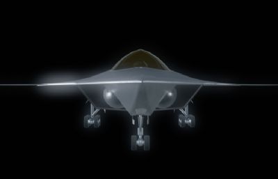 J-XX六代机/中模道具 战斗机