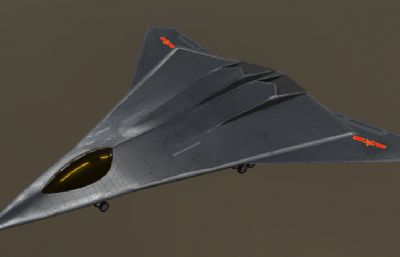 J-XX六代机/中模道具 战斗机