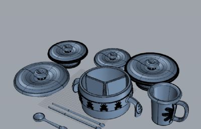 花系列文创餐具