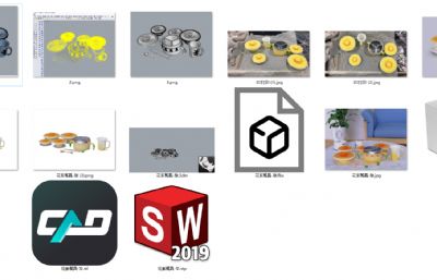 花系列文创餐具