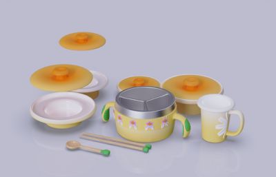 花系列文创餐具