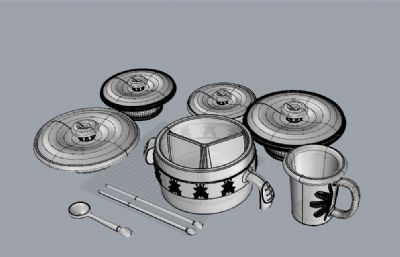 花系列文创餐具