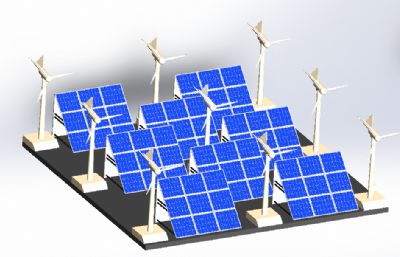 集成式风能太阳能能源系统