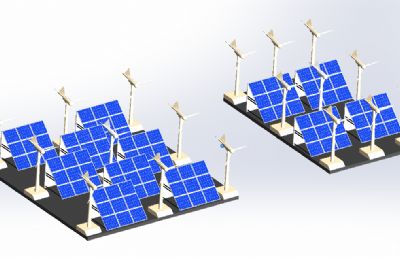集成式风能太阳能能源系统
