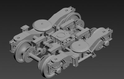 地铁拖车转向架