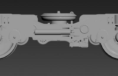 地铁拖车转向架
