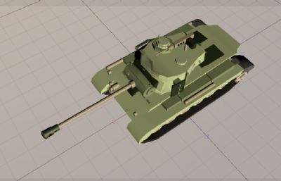 低聚面可拼装坦克