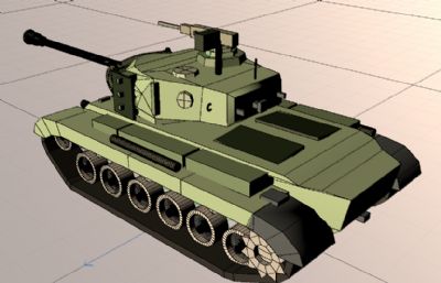 低聚面可拼装坦克