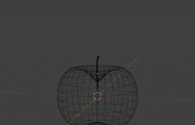 青苹果 水果免费模型
