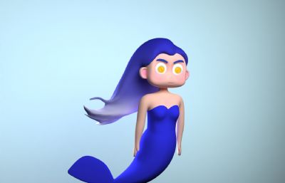 美人鱼/卡通玩具摆件/手办