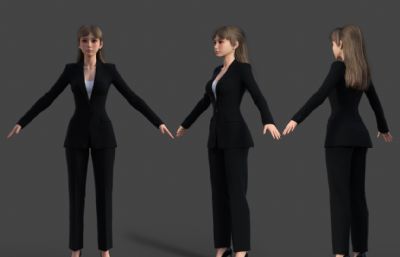 商务装女职员  公务员 职业西装服装