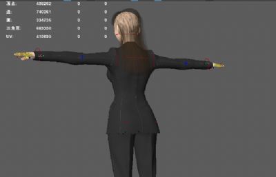 商务装女职员  公务员 职业西装服装