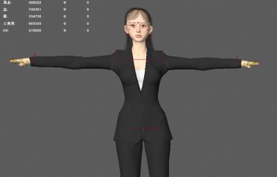 商务装女职员  公务员 职业西装服装