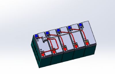 遥控电动四驱车蓄电池箱 60V-20AH