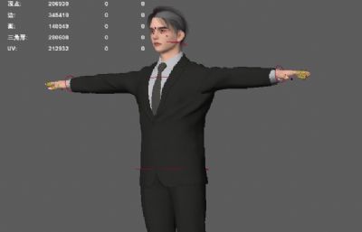 工作服商务男装 休闲西装 男青年