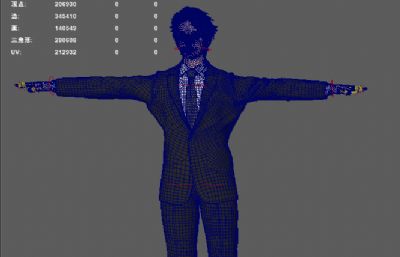 工作服商务男装 休闲西装 男青年