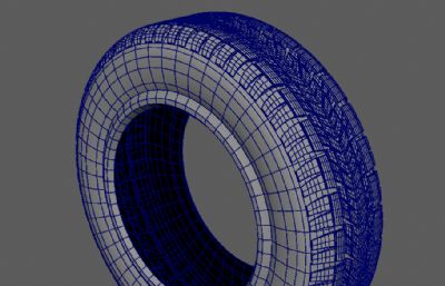FBX轮胎模型
