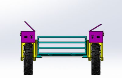 遥控电动四轮车原型车组装