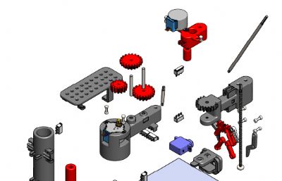 三自由度机器手臂（SCARA）机器人
