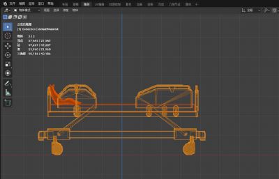 医院住院部ICU病房病床