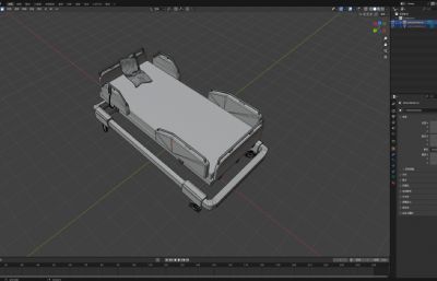 医院住院部ICU病房病床