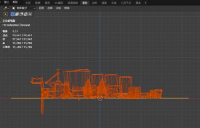 手绘风格的中世纪山/木桩/岩石/树/草地/台阶/塔楼/水井等场景道具