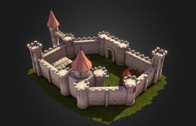 欧洲中世纪城堡 童话古建筑