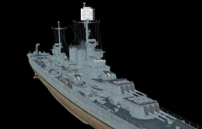 美军威奇塔号重巡洋舰