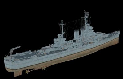 美军威奇塔号重巡洋舰